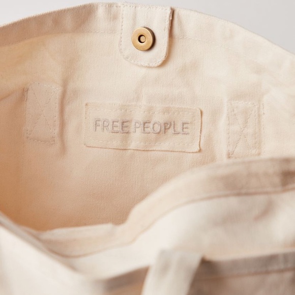 NWT Free People Kiss My Patch Tote - Picture 4 of 7